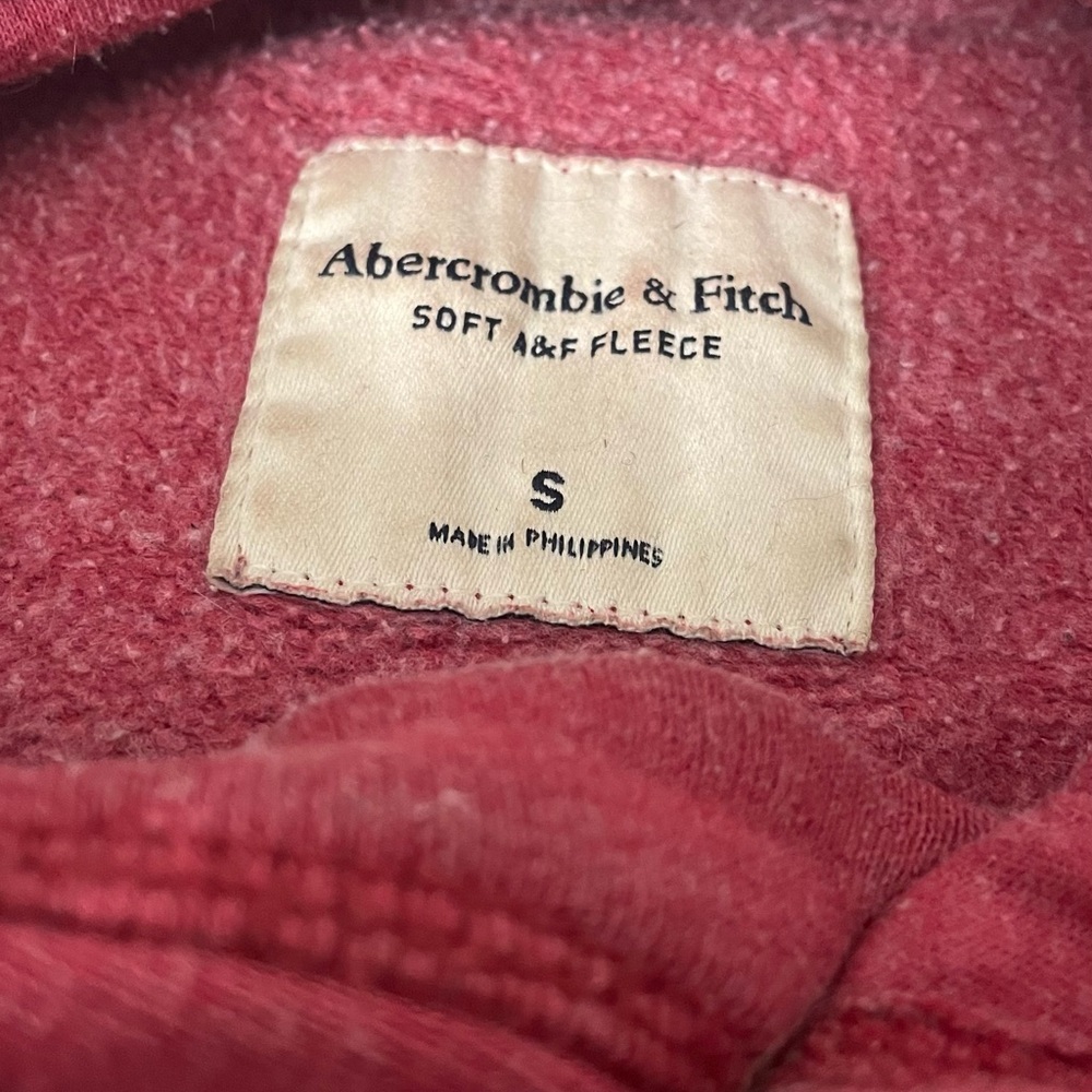 Abercrombie & Fitch Red Cowl Neck Sweater - Picture 3 of 5